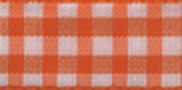 Лента с рисунком клетка SAFISA ш.2,5см, 25м (61 оранжевый) арт. ГЕЛ-13614-1-ГЕЛ0020192 1