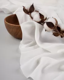 Штапель-поплин однотонный