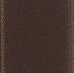 Лента атласная двусторонняя SAFISA ш.2,5см (17 т.коричневый) арт. ГЕЛ-12537-1-ГЕЛ0020094