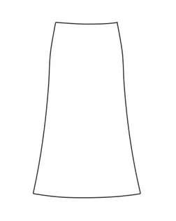 Выкройка: юбка Ж-1903 арт. ВКК-2314-1-ВП0104
