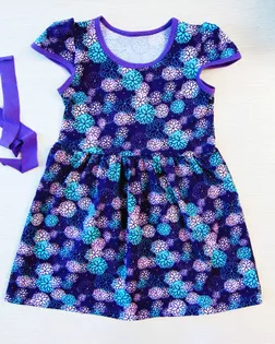 Купить Выкройки детской одежды Выкройка: трикотажное платье Д-20 арт. ВКК-4105-6-ВП0999 оптом в Казахстане