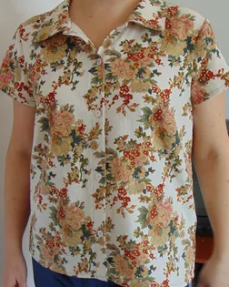 Выкройка: рубашка с коротким рукавом FL202 арт. ВКК-3096-1-ВП0772