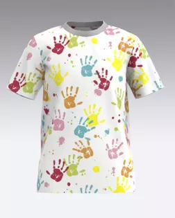 Купить Выкройки детской одежды Выкройка: футболка для девочек Д209 арт. ВКК-4106-1-ВП1000 оптом в Казахстане