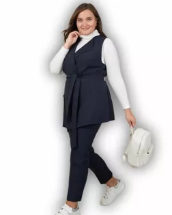 Выкройка: костюм с жилетом_323_PLUS SIZE арт. ВКК-5102-1-ВП1735