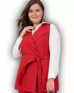 Выкройка: жилет женский_ 364_PLUS SIZE арт. ВКК-5157-1-ВП1789
