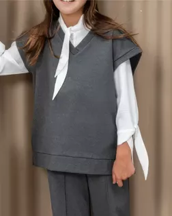 Выкройка: жилет для девочки_425 арт. ВКК-5317-1-ВП1937