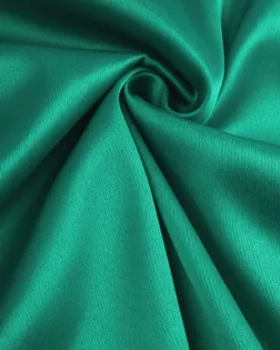 Купить Ткани для одежды зеленого цвета "Русский" атлас стрейч матовый арт. АО-9-54-11086.055 оптом