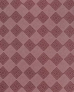 Купить Ткани для дома бордового цвета Пестроткань "Меандр" арт. СТ-193-1-1493.005 оптом