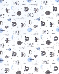 Индейцы (Муслин набивной) арт. МЛН-32-1-Б00454.014