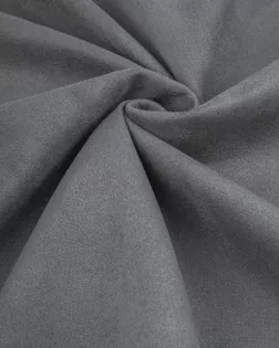 Купить Одежные ткани серого цвета из полиэстера Замша на скубе арт. ЗАМ-23-31-10810.027 оптом в Череповце