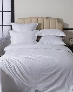 Жаккард-сатин Х/Б 250см  146гр рис. 27 отбеленный арт. СЖ-306-1-1748.008