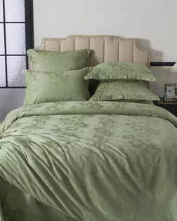 Жаккард-сатин Х/Б 250см  146гр рис. 29 фисташка арт. СЖ-169-1-1748.004