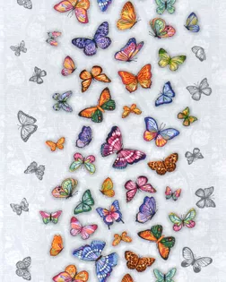 Купить Ткани для дома Бабочки (Полотно вафельное 50 см) арт. ПВ50-184-1-0989.087 оптом в Казахстане