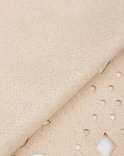 Замша-перфорация с бахромой арт. ЗАМ-102-3-25963.003 Замша-перфорация с бахромой арт. ЗАМ-102-3-25963.003