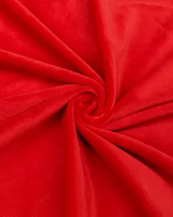 Купить Ткани для дома красного цвета Вельбоа Плюш Гладкий арт. ТК10-6-13-ВЛ-015-023-КР101/1 оптом