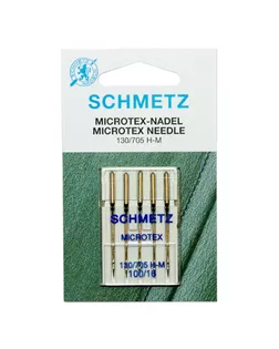 Иглы микротекс (особо острые) Schmetz №100/16 арт. ИМК-5-1-37130