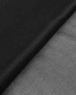 Купить Ткани для одежды черного цвета Дублерин стрейч 39гр арт. КД-3-1-10992 оптом в Череповце