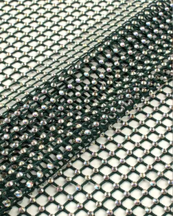 Сетка-стрейч со стразами арт. СД-401-12-21545.015 Сетка-стрейч со стразами арт. СД-401-12-21545.015