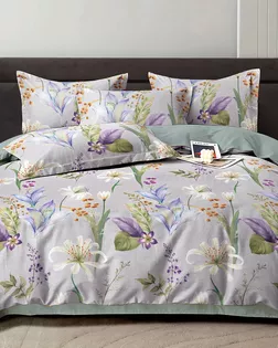 Тенсель 65%/хлопок 35%,PRINT, ш.250 см,  пл.125+/-5гр/м2, рис. 1122-1-1А+025В арт. ТНСЛ-187-1-Б00402.014