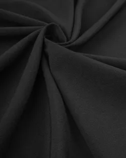 Купить Одежные ткани черного цвета 30 метров Креп стрейч "Амузан" арт. КРО-136-8-11222.008 оптом в Караганде