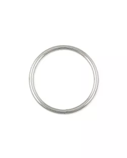 Кольцо д.3,8см (никель) арт. КОЛ-54-1-42436