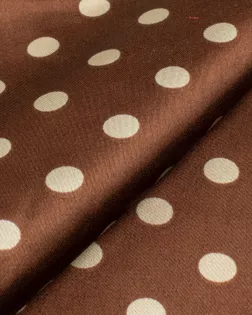 Атлас стрейч "Горох" арт. АП-214-4-11910.046