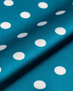 Атлас стрейч "Горох" арт. АП-214-6-11910.048