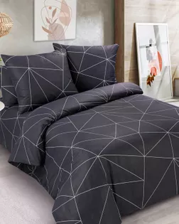 Бязь наб., шир. 220 см,  пл 120+-2. 100% хл. рис 13059/1 Грани арт. ХБ-1888-1-Б00528.060