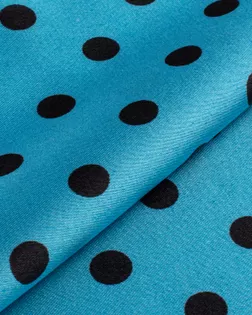 Атлас стрейч "Горох" арт. АП-214-5-11910.047