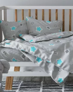 Звездочки (Бязь детская 150 см) арт. ХВ-1316-1-0954.140 Звездочки (Бязь детская 150 см) арт. ХВ-1316-1-0954.140