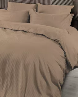 Полисатин-страйп, 220 см. 80 гр. 100%пэ, цв.1506Р кофе с молоком арт. ПЛКЖ-8-9-Б00574.009