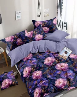 Поплин набивной  шир.220  100 % хл.  пл.115+-5   рис 1557  А+Б арт. ПК-2267-1-Б00475.155