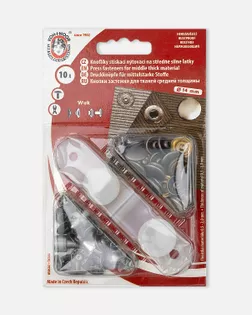 Кнопки KOH-I-NOOR №5/4 (д.14мм) нержавеющие арт. КУО-35-1-37717