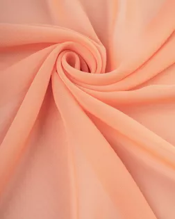 Купить Ткань для мусульманской одежды для намаза персикового цвета из Китая Шифон Мульти однотонный арт. ШО-37-38-1665.008 оптом в Алматы