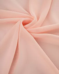 Купить Ткань для мусульманской одежды для намаза персикового цвета из Китая Шифон Мульти однотонный арт. ШО-37-22-1665.026 оптом в Алматы