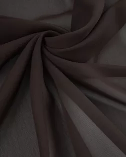 Купить Ткань Ткани для мусульманской одежды для намаза коричневого цвета из полиэстера Шифон Мульти однотонный арт. ШО-37-15-1665.027 оптом в Алматы