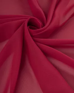 Купить Ткани для одежды бордового цвета Шифон Мульти однотонный арт. ШО-37-64-1665.035 оптом