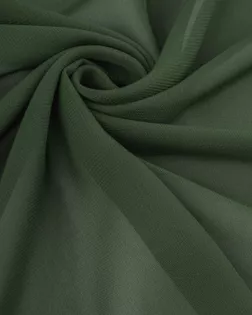 Купить Ткани для одежды зеленого цвета Шифон Мульти однотонный арт. ШО-37-56-1665.090 оптом