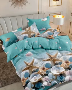 Поплин набивной  шир.220  100 % хл.  пл.115+-5   рис 1673  А+Б арт. ПК-2563-1-Б00475.247