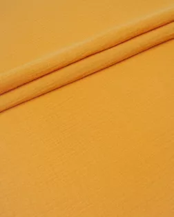 Купить Ткани для дома оранжевого цвета Муслин двухслойный (жатый) арт. МЛН-49-16-2067.016 оптом в Караганде