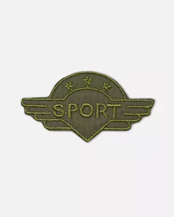 Аппликация термо "Sport" р.3,4х6,3см (в упаковке 10 шт.) арт. АД-327-1-47508.008