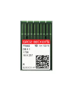 Иглы Groz-Beckert №100/16 арт. ИМП-30-1-18247