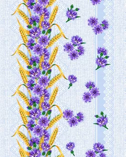 Вафельное полотно арт. 8098/53 Г шир. 45 пл. 200+-10 б/з  рис. 1848/3 кол арт. ПВ45-25-1-Б00658.004