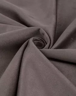 Купить Одежные ткани серого цвета из полиэстера Замша на скубе арт. ЗАМ-23-5-10810.020 оптом в Череповце