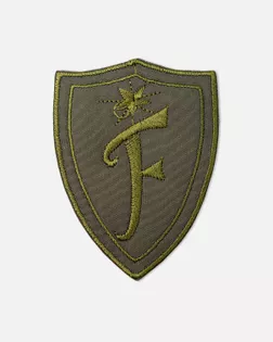 Аппликация термо "Герб F" р.5,3х7см (в упаковке 10 шт.) арт. АД-337-9-47504.009