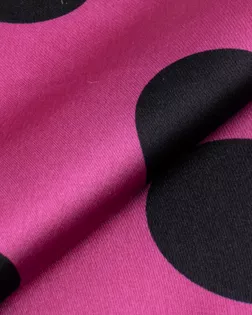 Атлас стрейч "Горох" арт. АП-215-2-11910.050