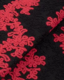 Пальтовая жаккард с вышевкой арт. ПТ-460-1-27117.001 Пальтовая жаккард с вышевкой арт. ПТ-460-1-27117.001