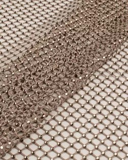 Сетка-стрейч со стразами арт. СД-443-4-21545.020 Сетка-стрейч со стразами арт. СД-443-4-21545.020