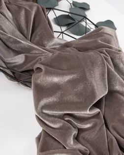 Бархат стрейч однотонный арт. Б-5-47-20091.070 Бархат стрейч однотонный арт. Б-5-47-20091.070