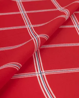 Купить Ткани для сарафанов цвет красный Креп-шифон "Монако" арт. КШП-49-2-20411.082 оптом в Набережных Челнах